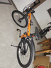 JEEP 吉普自行车折叠山地车前后双减震碟刹变速山地自行车-战神 战神LAND-心想事橙（可折叠+双减震） 24速26寸(适合身高1.6~1.80m） 实拍图