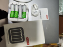 京东京造1.5v可充电锂电池 5号4粒（带收纳盒） 适用游戏手柄/键鼠/话筒/吸奶器/血压计等 AA五号 实拍图