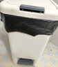 五月花脚踏垃圾桶20L脚踩手按双开盖卫生间客厅厨房垃圾桶家用大号 实拍图