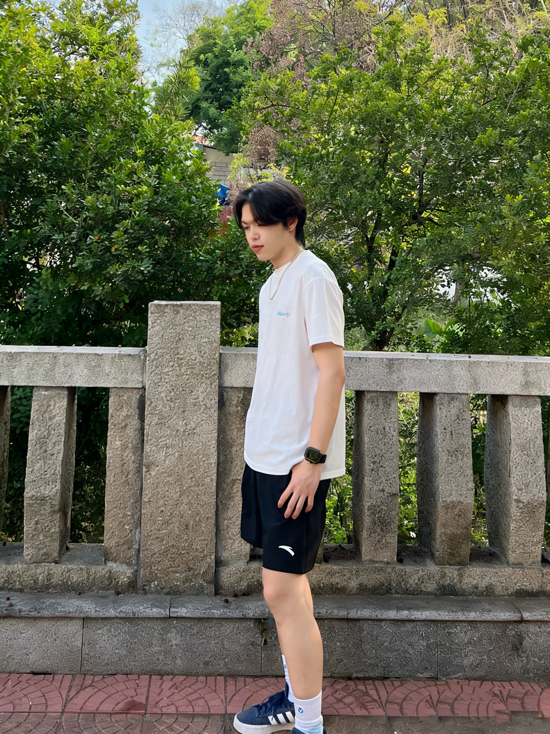 安踏运动五分裤男2026夏季新款宽松梭织薄款直筒冰丝凉感速干透气短裤 基础黑-4 【 速干透气热卖夏季推荐】 M (170)  (适合100-120斤) 实拍图