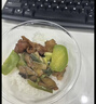 佳驰一次性碗280mL*50只加厚水晶航空碗透明塑料面碗户外野餐甜品碗 晒单实拍图