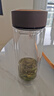 富光 男女士双层玻璃杯 高硼硅泡茶杯 茶水分离水杯带茶隔杯子500ml 实拍图
