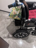 好哥（haoge）电动轮椅老年人专用智能全自动轻便可折叠旅行残疾人代步车W680 低靠6减震【远程遥控+语音播报】锂电30A 实拍图