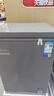 美的（Midea）家用小型冰柜100L/200升冷藏保鲜冷柜囤货卧式单体大容量一级能效单温冷冻两用节能减霜80%KMF系列 真减霜80%'-30° 强锁鲜' 100L 实拍图