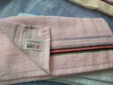 洁丽雅（Grace）新疆长绒棉A类毛巾2条装 纯棉加厚柔软面巾吸水洗脸巾 深灰+深棕 实拍图