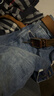 ABLE JEANS【直筒滑板裤】新款男士显高显瘦通勤百搭休闲潮流工装复古牛仔裤 复古天晴蓝 29 /30(建议120-130斤) 晒单实拍图