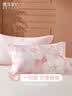 博洋家纺纯棉枕套印花全棉枕芯套枕头套对枕套清和月粉 一对装48*74cm 实拍图