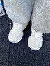 安奈儿儿童运动鞋男女童夏季新款小白鞋中大童校园轻便软底跑步老爹鞋子 紫色 【魔术贴】 31 实拍图