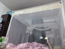La TorrettaA类婴儿宝宝防摔蚊帐家用三开门加密防掉坐床方顶蚊帐1.8/1.5米床 实拍图