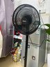 美的（Midea）【超级单品】七叶轻音立式电风扇家用柔风落地扇台式桌面小型风扇大风量节能摇头宿舍电扇 SAF30AB 实拍图