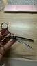 启漫理发剪刀美发剪发剪刀打薄牙剪 平剪 理发神器碎发剪刘海 专业成人儿童剪头发剪刀QM01A牙剪 实拍图