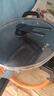 炊大皇炒锅有钛0氟不粘锅316L不锈钢不粘平底炒锅34cm 实拍图