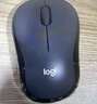 罗技（Logitech）M196 无线蓝牙鼠标 办公鼠标 笔记本商务办公家用 小巧便携 对称手型 石墨灰 实拍图