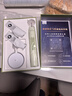 飞利浦（PHILIPS）声波电动牙刷钻石3系 生日礼物 情侣款送男生/女友礼物 微泡水流 绿色 HX5161/05 实拍图