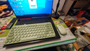 B.O.W航世MK397DL无线蓝牙双模可充电键盘鼠标套装84键静音轻薄ipad平板手机办公笔记本台式通用 清新绿 实拍图