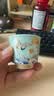 CS中国白银 银杯子延颈鹤品茗杯鎏银杯银茶杯礼盒男士长辈生日礼物 品茗杯2个（黄色+青色）两全其美礼盒装 实拍图