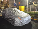世拓林 汽车全自动车衣车罩遥控防晒隔热防雨雪防冻伸缩折叠收纳收缩套 春亚纺930T加密面料（带黑胶防冻隔热涂层） 下单请备注车型或告知客服车型 实拍图