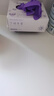 乌斯京一次性手套 丁腈手套 50只小码 加厚防护餐饮食品级紫色橡胶手套 实拍图