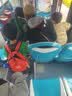 居拾忆 双条纹加厚商用垫门垫防滑底吸水地毯加厚入户门蹭灰脚垫大门无字双条纹垫子 暗红色80*120cm 实拍图