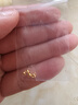 胜恋【胜恋】胜恋金珠999足金小珠子黄金硬金转运珠子隔珠古法珠手链 999足金3mm古法金珠 多颗混发0.05g 实拍图
