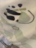博洋家纺珊瑚绒毛毯办公室空调毯午睡毯薄盖毯子 熊猫潘布100*150cm 实拍图
