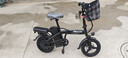 飞鸽（FG FLYING PIGEON）新国标折叠电动自行车超长续航轻骑电动车锂电池助力代驾车男女成人电瓶车代步电单车 时尚版-汽车级电芯10A-纯电续航≤30公里 实拍图