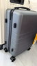 京东京造无界行李箱20英寸德国科思创PC大容量轻便可登机旅行箱 石墨灰 实拍图