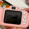 活石（LIVING STONES）儿童相机照相机7-14岁3-6高清数码拍照玩具女孩生日礼物12岁 粉128G丨9600w双摄+全包硅胶+礼盒 学生迷你相机新年礼物儿童节给女生 实拍图