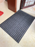 墨斗鱼入户门地垫60x90cm灰色入户门垫防滑吸水脚垫2026新款门口地毯 实拍图