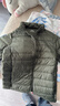 京东京造【air零压排骨羽绒】轻薄羽绒服男外套冬90鸭绒立领橄榄绿S 实拍图