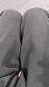 JEANSWEST LIFE真维斯美式休闲裤男秋冬季加绒加厚雪尼尔潮牌长裤男士直筒裤子 实拍图