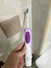 欧乐B电动牙刷成人送男士女士情侣实用生日礼物小圆头充电式旋转式入门牙刷D12 实用礼赠 D12紫色（到手刷头*1） 实拍图