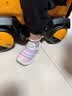 ABC KIDS儿童运动鞋经典款毛毛虫鞋秋季男童鞋百搭潮女童潮鞋 粉/紫色 30 实拍图