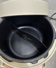 美的（Midea）鸳鸯电压力锅4L家用3-6人双胆高压锅饭煲 全自动智能预约多功能开盖炖煮煲汤电压锅MY-4KK05 实拍图
