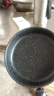 【亏本清仓】韩式麦饭石色不粘锅平底锅铁锅电磁炉不带盖 黑色小煎锅 16cm 实拍图