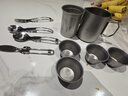 WhitePeak户外茶具套装便携式304不锈钢钛化杯茶水分离泡茶器露营旅行茶具 实拍图
