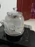 FUNORK全自动上水电热烧水壶玻璃烧水器茶台专用一体茶桌茶几保温泡茶具抽水电茶炉 1L 底部上水 - 黑色 实拍图