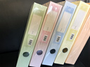 得力（deli）5只55mmA4马卡龙档案盒塑料文件盒 财务凭证学习资料文件收纳盒资料盒 办公用品PA110-5混色 实拍图