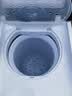 双鹿洗衣机半自动家用大容量双桶双缸波轮式洗脱一体机  家用商用租房家庭理发店酒店洗车行 28公斤【洗20+脱8】 纯铜电机+蓝光洁净 双缸 实拍图