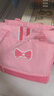 剑桥树小学生补习袋女美术袋儿童补习书包男孩补课手提袋拎书袋 玫粉色 实拍图