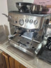 铂富（Breville）BES876 半自动咖啡机 家用意式 研磨奶泡一体式 智能辅助压粉系统 大容量水箱 25挡研磨 BES876锻光银丨研磨奶泡一体式 实拍图
