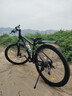 喜德盛（xds）山地自行车黑客350 X6铝合金车架21速变速机械碟刹 黑银15.5寸（适合身高150-165cm） 实拍图