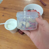 乐扣乐扣（LOCK&LOCK）塑料密封罐圆形保鲜盒茶叶杂粮食品储物防潮辅食盒奶粉罐收纳盒罐 LLS111【150ml】 实拍图