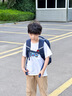 Edison爱迪生小学生书包男护脊反光大容量英伦风校园儿童背包2506-1s 实拍图