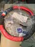 达珀德 方向盘套汽车真皮把套四季通用防滑专用碳纤牛皮免手缝 适用于 实拍图