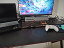 奥伦福特  电脑桌台式家用电竞游戏桌办公书桌简约书房写字桌子 碳纤维纹路单桌-120*60 升级款电竞桌 实拍图