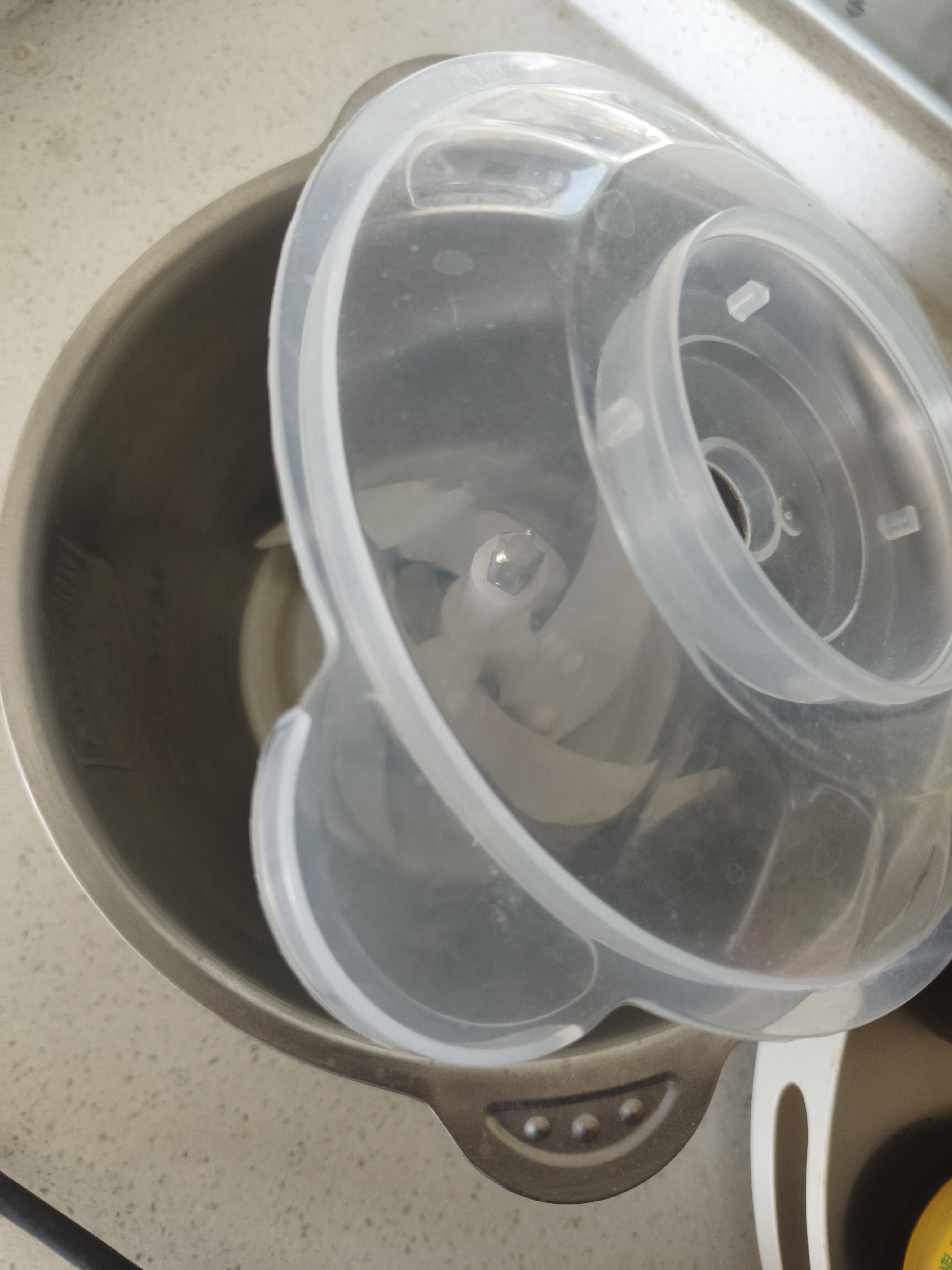 【耐用十年】绞肉机家用绞馅碎肉多功能料理搅肉蒜蓉机 2L中号不锈钢款【配四叶刀】 共1把刀【没有备用刀】 实拍图