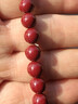 石玥珠宝高含量紫金朱砂手串本命年护身符转运珠手链男女士款礼物8mm 实拍图