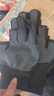 露指半指点胶手套防滑钓鱼快递员骑行尼龙触屏点塑劳保手套批发 ST01露2指防滑手套-颜色随机 2双 实拍图