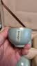 京东京造茶具整套 功夫茶具天青汝窑套装茶壶茶杯传世汝窑礼盒装 10件 实拍图
